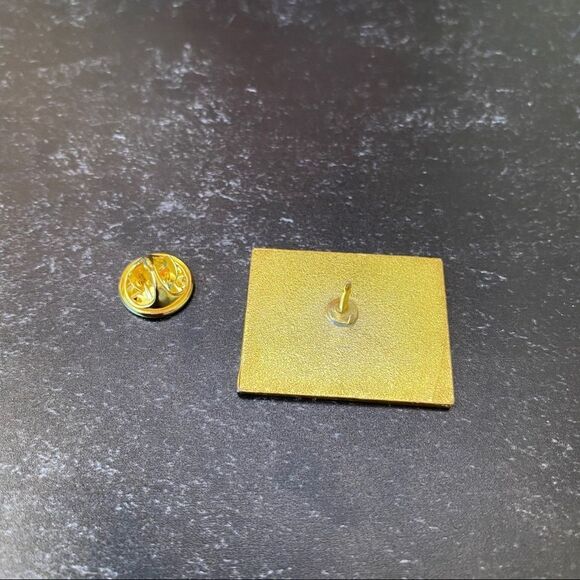 You’re Too Close Black/ Gold Enamel Pin/ Brooch - Picture 5 of 6